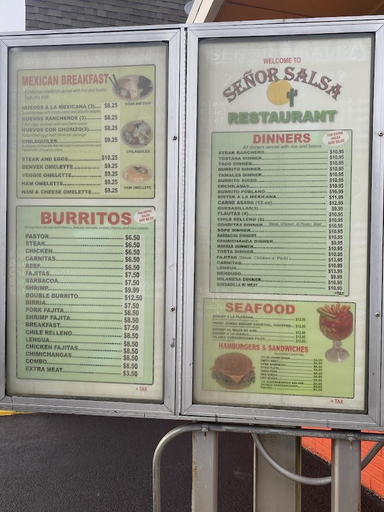 Señor Salsa Menu image 3